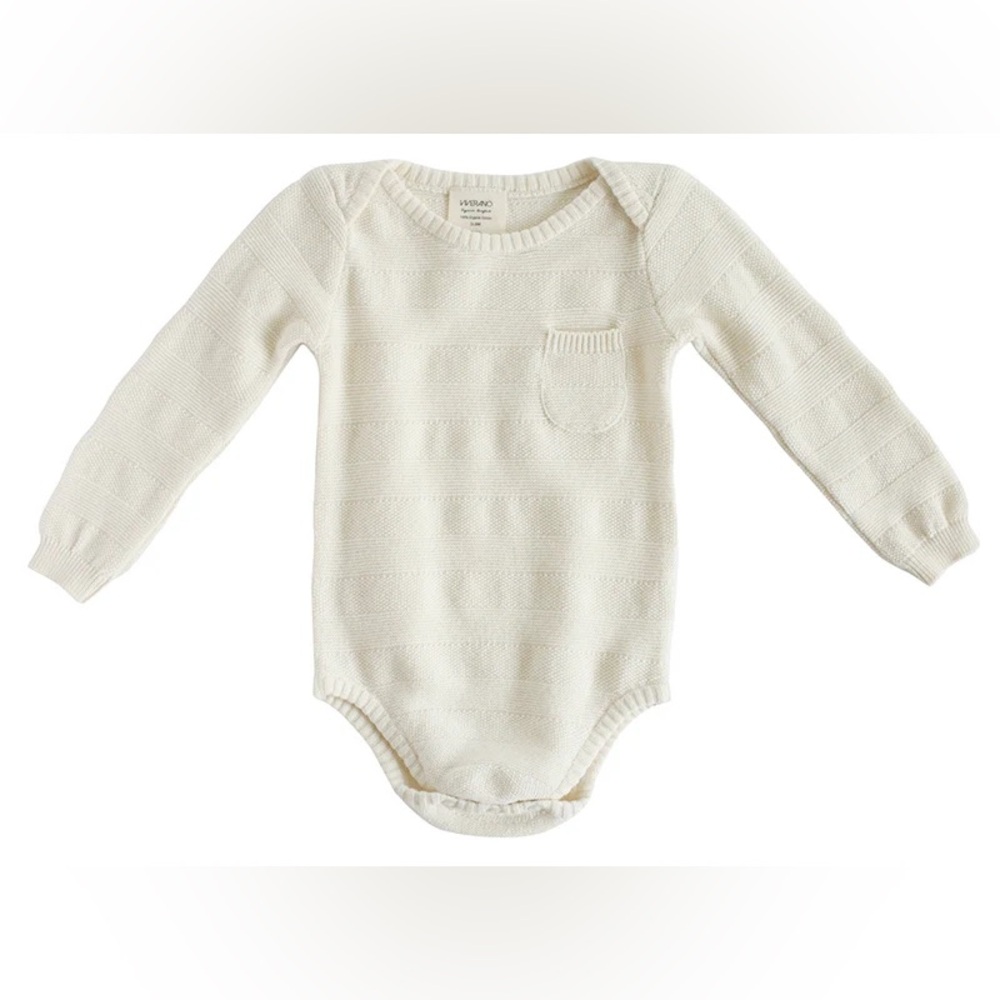 Viverano Organics Cream Knit One Piece